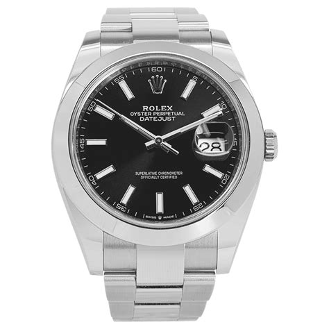 rolex oyster perpetual date just black|rolex datejust 41mm black face.